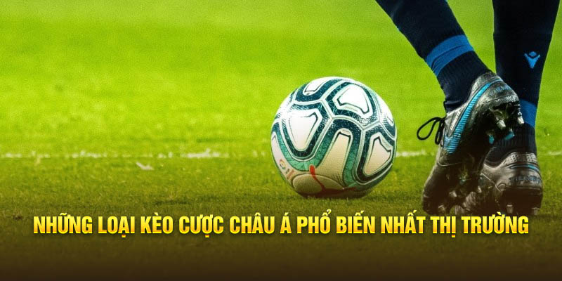 Những loại kèo cược Châu Á phổ biến nhất thị trường